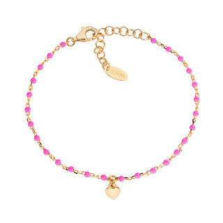 Amen Decent Love Heart Beaded Bracciale BRSMCUGF3