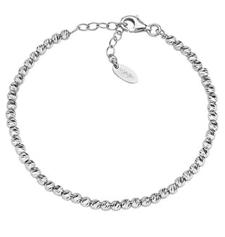 Amen Silver beaded Bracciale da donna Essential BRDI30B
