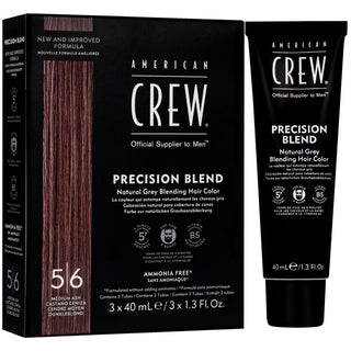 American Crew Dehydratační přípravek na vlasy Precision Blend 3x40 ml tmavý