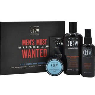 Set Da Uomo American Crew Most Wanted Forte Tenuta