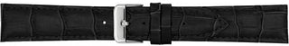 A-nis cinturino imbottito stampa alligatore AK1306.01 - Larghezza: 18 mm