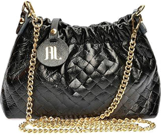 Anna Luchini Borsa A Mano In Pelle nera femminile