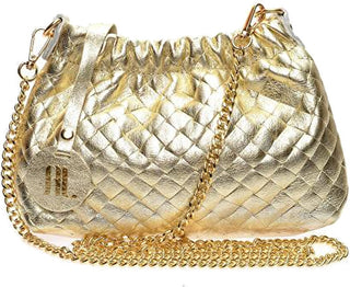 Anna Luchini Borsa A Mano In Pelle Da Donna oro