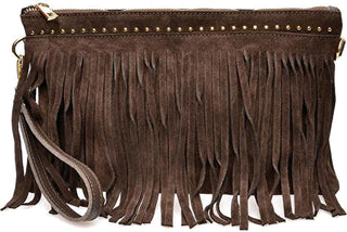 Anna Luchini Borsa A Mano In Pelle testa di moro Da Donna