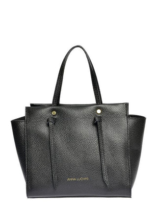 Anna Luchini borsa in pelle da donna AL1911T Nero
