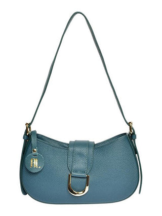 Anna Luchini borsa in pelle da donna Banana Bag AL1912T Ottanio