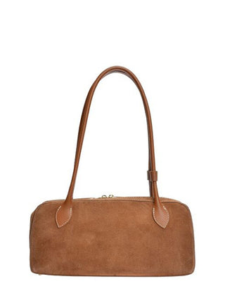 Anna luchini Women's leather handbag ALTSBV 47 Cognac