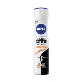 Nivea Antitraspirante Black&White Invisible Ultimate Impact 150 Ml