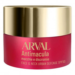 Arval Antimacula Face & Neck Urban Defense Spf50 Crema Protettiva 50 Ml
