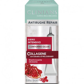 Clinians Antirughe Repair Siero Intensivo Contorno Occhi Collagene Con Estratto Di Melograno 15 Ml