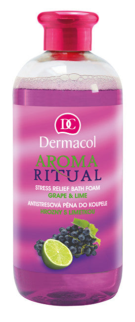 Dermacol Spumă de baie antistres cu lime Aroma Ritual 500 ml