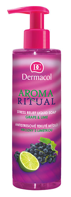 Dermacol Anti-stress liquid soap with Lime Aroma Ritual - Volume: 250 ml