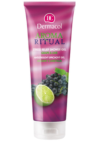 Dermacol Gel de duș antistres cu struguri și lime 250 ml