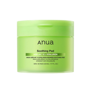 Anua Acido Azelaico 10 Acido Azelaico 10 + Acido Ialuronico Dischetti Peel-Off Lenitivi Anti-Rossore 90 pz