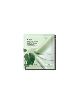 Anua Heartleaf 70 Hyaluron Maschera in tessuto lenitiva per il viso 28 ml