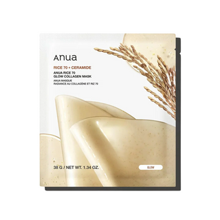 Anua Rice 70 Glow Maschera in tessuto 28 pezzi