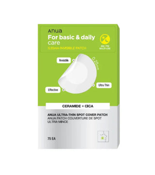 Anua ultra sottile elimina le impurità cerotto per trattamento locale per il viso 75 pezzi