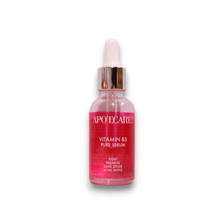 Apotcare Vitamina B3 Vitamina B3 Anti-Rossore Siero Per il Viso 30 ml