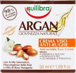 Equilibra Argan Creme Facial Anti-Rugas 50 Ml 