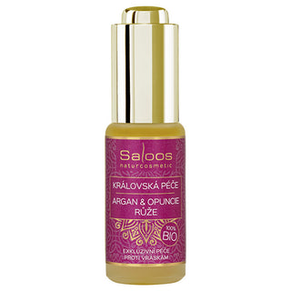 Saloos Olio Viso Rigenerante All'Argan E Fico D'India - Rosa 20 Ml