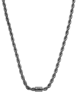 Armani Exchange Collana Nera Alla Moda Per Uomo Axg0163060
