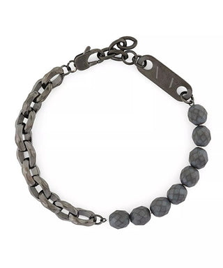 Armani Exchange Passendes Herrenarmband mit Hämatit Axg0151060 