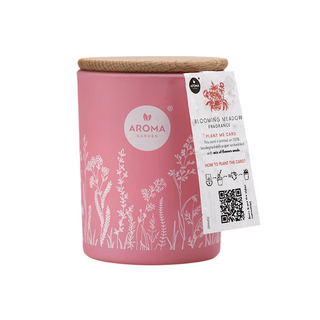 Aroma home Prato Fiorito, Candela Profumata, 150 g