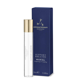 Aromatherapy Associates, Support Breathe, натуральные эфирные масла, шариковое масло для тела, 10 мл