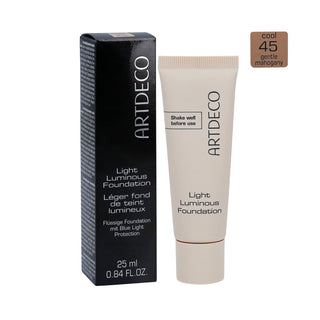 Artdeco Light Luminious fondotinta 25 ml 45 Mogano Gentile — Fondotinta