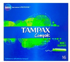 Tampax Assorbenti Interni Compak Super 16 Assorbenti