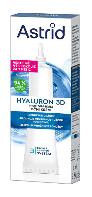 Astrid Anti-wrinkle Contorno occhi Hyaluron 3D 15 ml