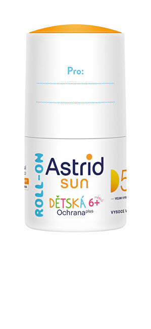 Astrid Children's Sunscreen Roll-on SPF 50+ Sun 50 ml