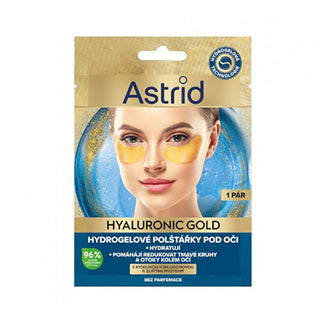 Astrid Hyaluronic Gold patch occhi idrogel con proteine dell'oro e ceramidi
