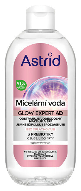 Astrid Glow Expert acqua micellare illuminante 400 ml