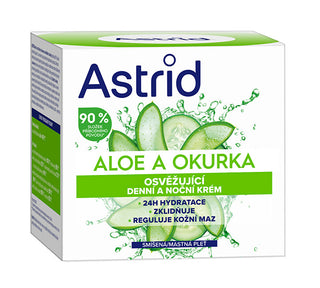 Astrid crema giorno e notte rinfrescante aloe e cetriolo 50 ml