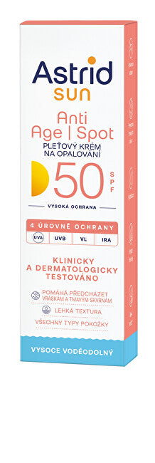 Astrid Protezione Solare Spf 50 Anti Age I Spot 50 Ml