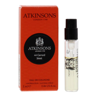 Atkinsons 44 Gerrard Street, acqua di colonia, unisex, 2 ml *flaconcino