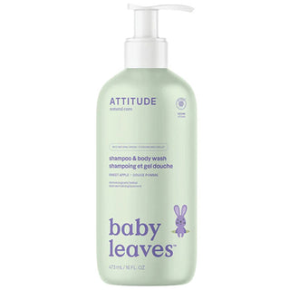 Attitude Baby Leaves sapone corpo e shampoo baby alla mela 473 ml