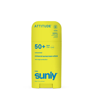Attitude Children's mineral sunscreen without perfume SPF 50 Sunly 60 g