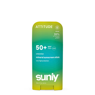Attitude Mineral sunscreen stick SPF 50 Sunly Stick 60 g