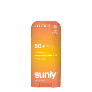 Attitude Mineral sunscreen stick SPF 50 Sunly Mineral Stick 60 g
