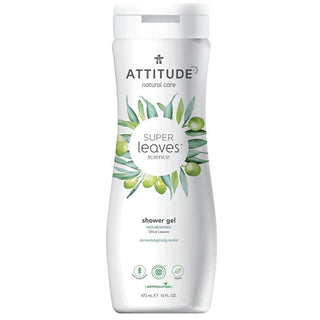 Attitude Super Leaves Olive Leaves Natural Gel doccia (Gel doccia) 473 ml