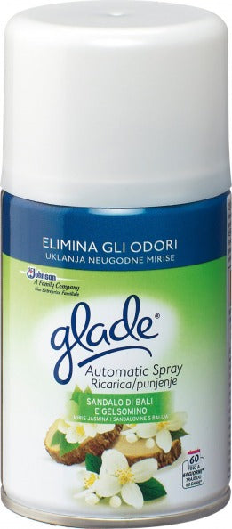 Glade Automatic Spray - Ricarica Deodorante Ambiente Sandalo E Gelsomino