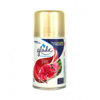 Glade Automatic Spray Ricarica Luscious Cherry & Peony - Deodorante Per Ambienti 269 Ml