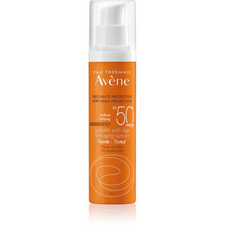 Avène Protective face cream with anti-wrinkle effect SPF 50+ tinted 50 ml
