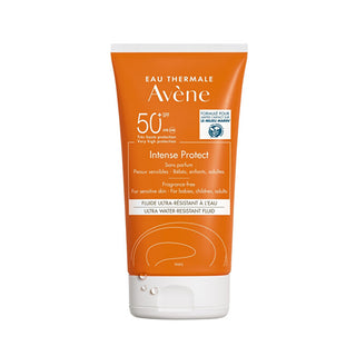 Avène Vandtæt SPF 50+ Intense Protect (Ultra-resistent vandafvisende væske) 150 ml