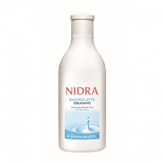 Nidra Bagnoschiuma Latte Idratante Bianco 750 Ml