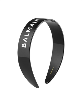 Balmain Fascia per capelli, nera