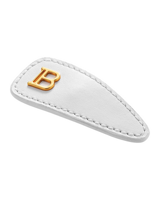 Balmain Printemps, fermaglio per capelli, bianco