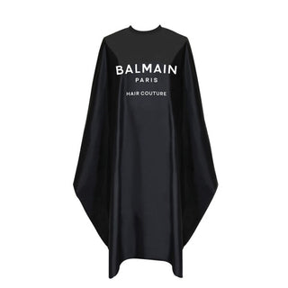 Balmain professionnel Taglio nero, mantella tessile per parrucchieri